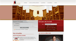 Desktop Screenshot of barreau-chambery.fr